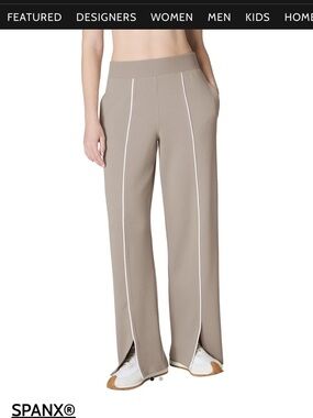 Spanx AirEssentials Pique Straight Leg Pants